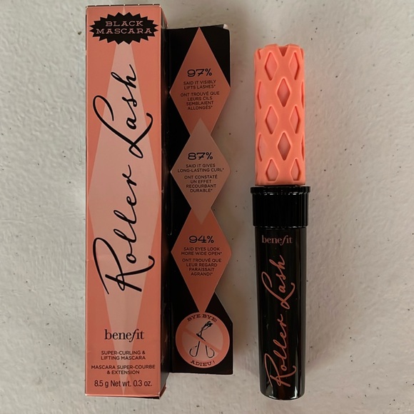Benefit black roller lash mascara super curling and lifting 0.3 ounce full size - Picture 1 of 3